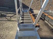 Bio-Barge II Work Platforms Safety Railings