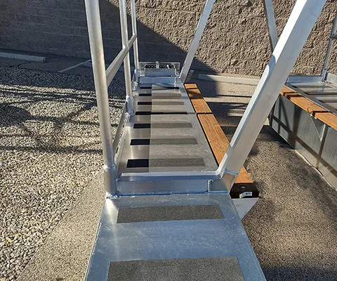 Bio-Barge II Work Platforms Safety Railings