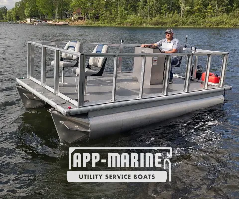 UTL-14R™ Commercial Pontoon Boat