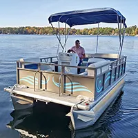 EP-14 Electric Pontoon Boat