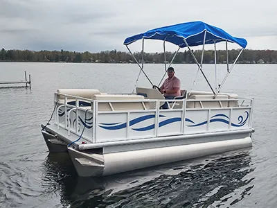 EP-14 Electric Pontoon Boat