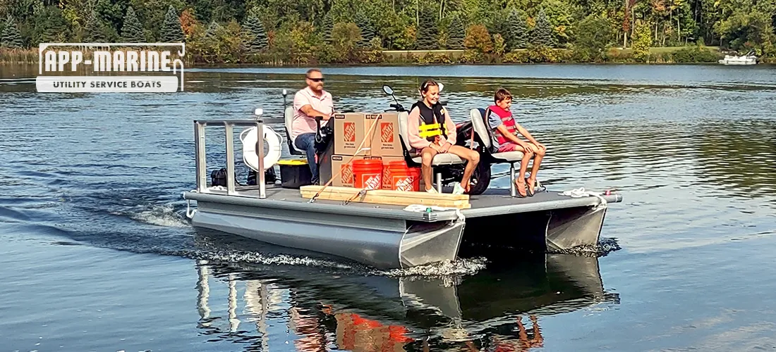 UTL-14™ Sports Pontoon Boat
