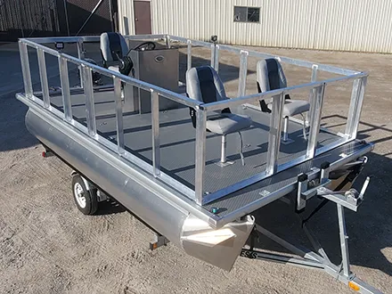 UTL-14&trade; Sports Pontoon Boat